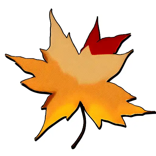 Maple Leaf tattoo design idea