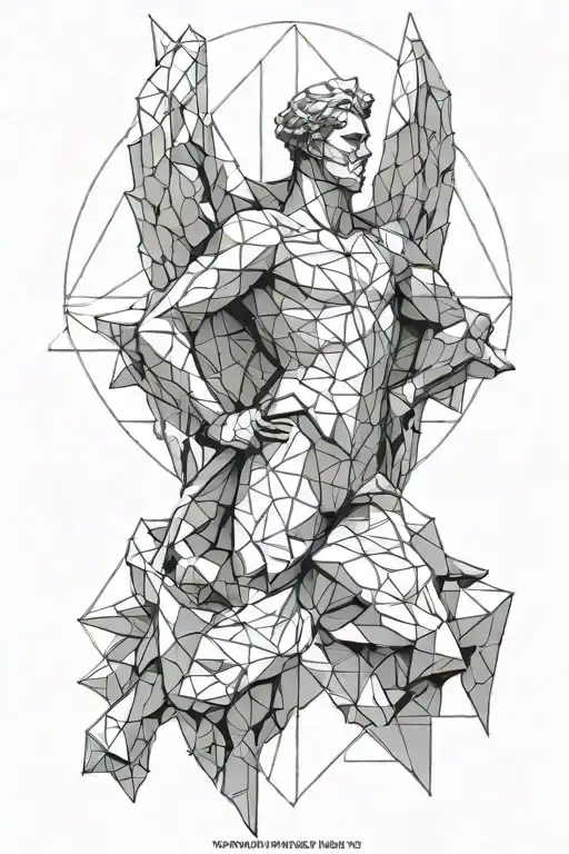 DC French statue "labor" tattoo design idea