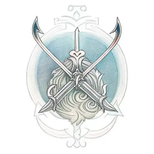 Narsil Sword, from Lord of the Rings, to go on the Tricep  tattoo design idea