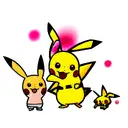 pikachu on drugs tattoo design idea