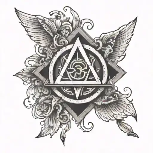 a symbol of sobriety  tattoo design idea