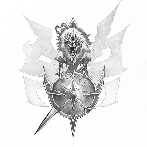 stormlight archive book with syl, wind runners logo and the kaladin spear tattoo design idea