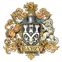 Barry family  crest tattoo design idea