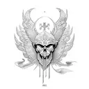 saint Michael  tattoo design idea