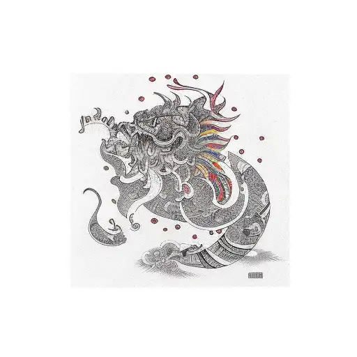 brujula con reloj tattoo design idea
