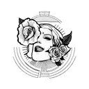 based on lana del Rey ultraviolence album  tattoo design idea