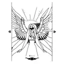 based on lana del Rey ultraviolence album  tattoo design idea