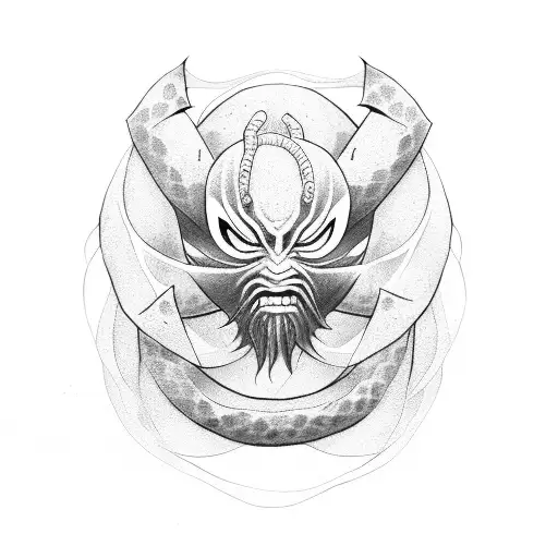 Orochimaru  tattoo design idea