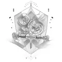 The tattoo design reads "W.I.T" and is intended for a man's forearm, extending horizontally from the inner elbow to the  tattoo design idea