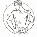 collapsed right lung, fractured left collar bone hand holding tattoo design idea