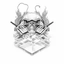 82nd airborne tattoo design idea