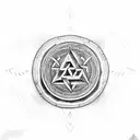 Valknut Symbol tattoo design idea