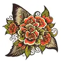 Mysterious  tattoo design idea