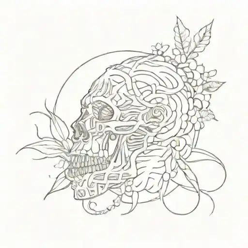 tattoo on my artist name "Cynawrld" who is highly influenced by travis scott tattoo design idea