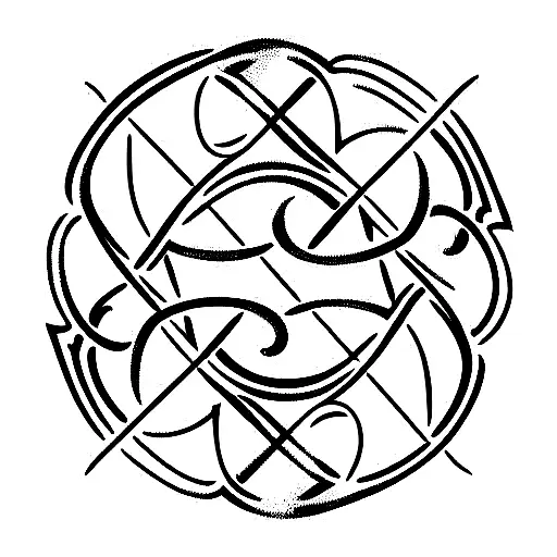 Celtic Knot tattoo design idea