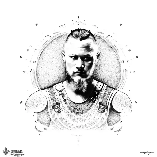 ragnar lothbrok tattoo design idea