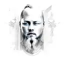 ragnar lothbrok tattoo design idea