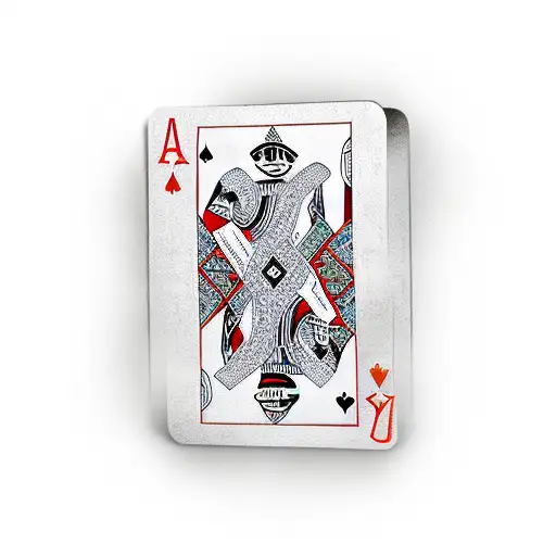 Playing Cards Aces and Eights tattoo design idea