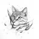 calm and simple and small for the side of the wrist tattoo design idea