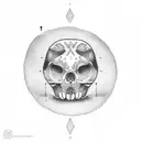 calm and simple and small for the side of the wrist tattoo design idea