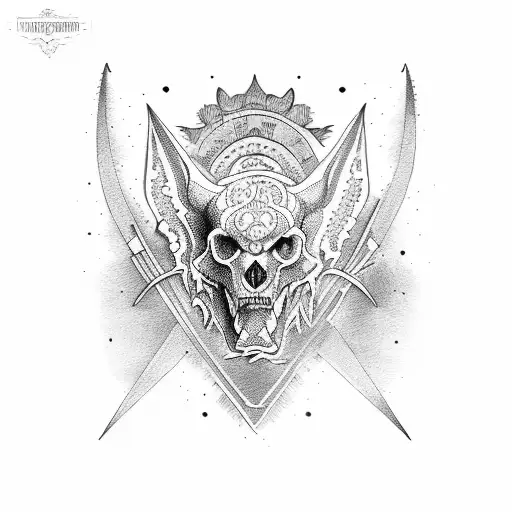 saint thomas tattoo design idea