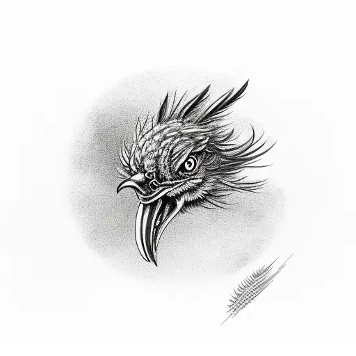 roadrunner full body tattoo design idea