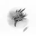 roadrunner full body tattoo design idea