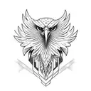 Eagle Poland  tattoo design idea