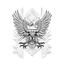 Eagle Poland  tattoo design idea