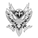 Eagle Poland  tattoo design idea