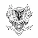 Eagle Poland  tattoo design idea