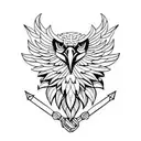 Eagle Poland  tattoo design idea