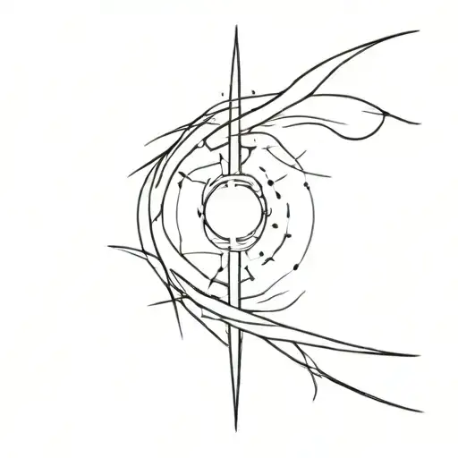 Unbowed Unbent Unbroken tattoo design idea