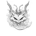  witches magic tattoo design idea