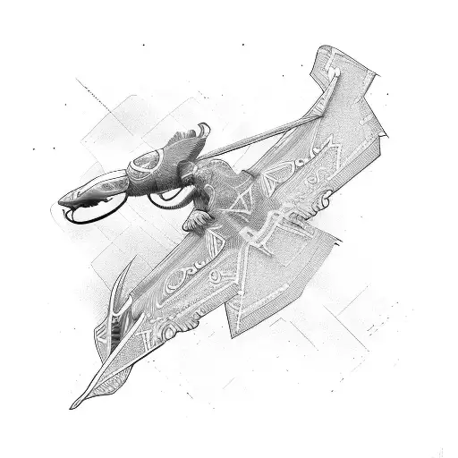 glider avatar tattoo design idea