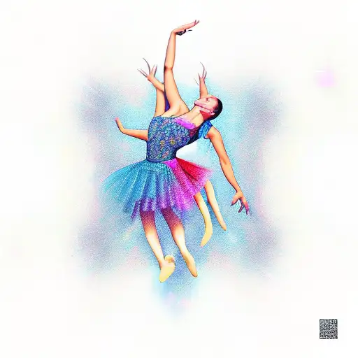 Soulmate Dance Sister Om Beauty  tattoo design idea