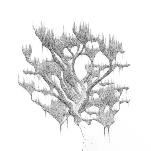 willow tree  tattoo design idea
