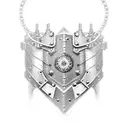 chain link armour  tattoo design idea