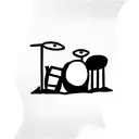 drum tattoo design idea