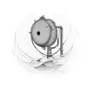 drum tattoo design idea