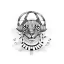 drum tattoo design idea