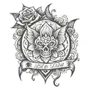 just for today tattoo design idea