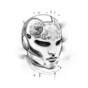 Formula 1 car tattoo design idea