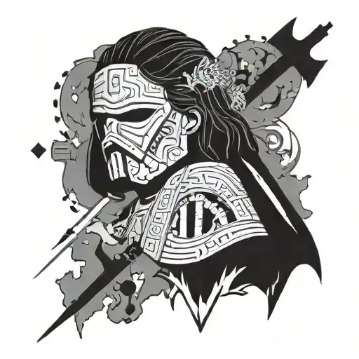 star wars game of thrones tattoo design idea