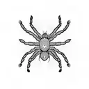 spider tattoo design idea