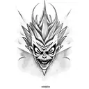 ryuk tattoo design idea
