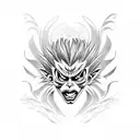 ryuk tattoo design idea