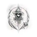 dc comics scarecrow  tattoo design idea