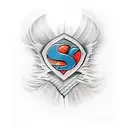 dc comics tattoo design idea