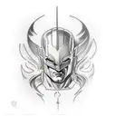 dc comics tattoo design idea